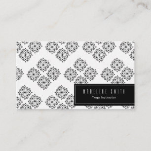 Yoga Studio Yoga Instructor Mandela Business Card