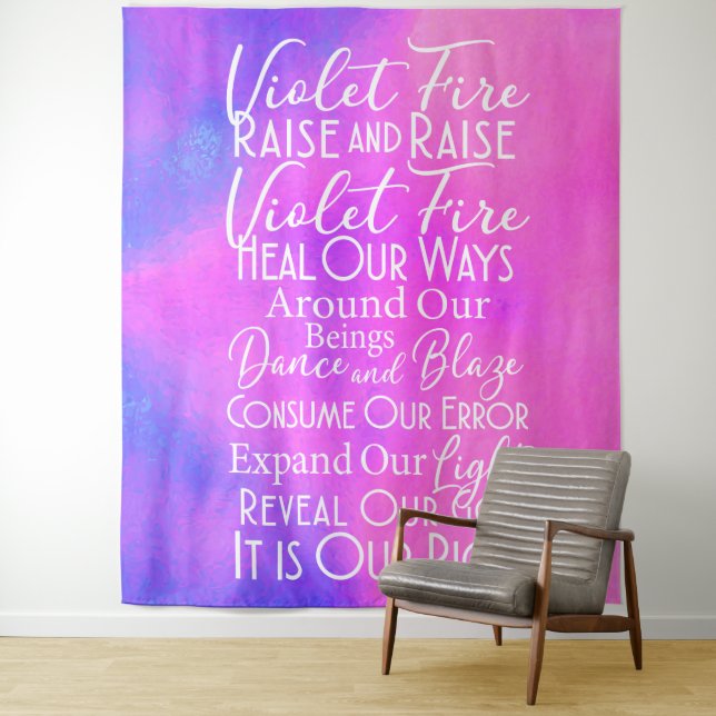 Yoga Studios & Meditation Rooms: Spritual Prayer Tapestry (In Situ)