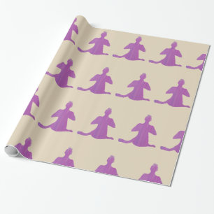 Yoga, Sukhasana Wrapping Paper