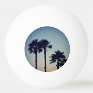Yoga Sunset Ping Pong Ball