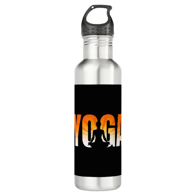 Yoga Sunshine 710 Ml Water Bottle (Front)