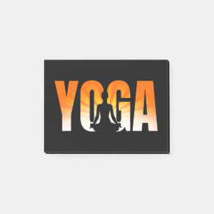 Yoga Sunshine Post-it Notes