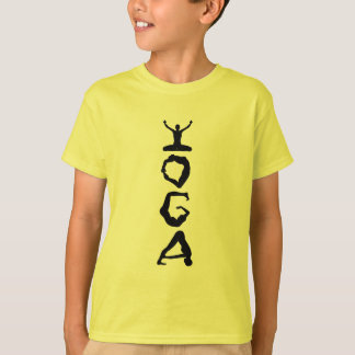 Yoga Tag Black Silhouettes T-Shirt
