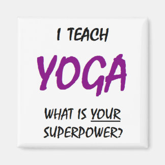 yoga teach magnet
