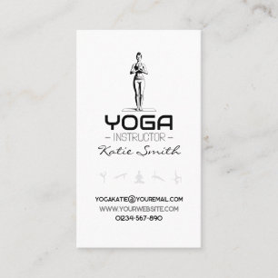 Yoga Teacher / Instructor Business Card