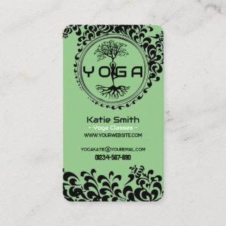 Yoga Teachers / Instructors Business Card