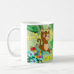 Yoga Teddy Bear Monkey Mug