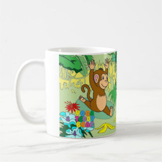 Yoga Teddy Bear Monkey Mug