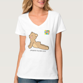 Yoga Teddy Bear Upward Dog / Downward Dog T-Shirt
