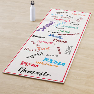 Yoga Terms Mat