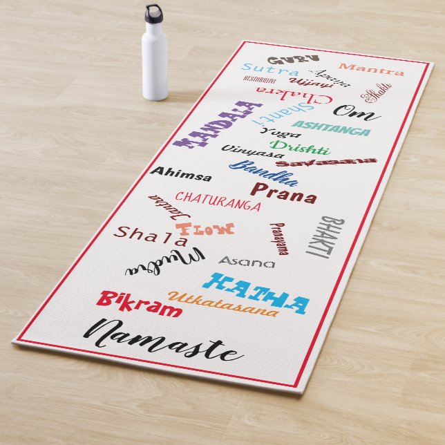 Yoga Terms Yoga Mat (In Situ)