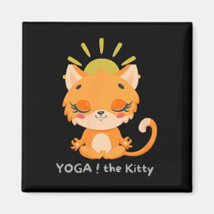 Yoga ! The Kitty Magnet