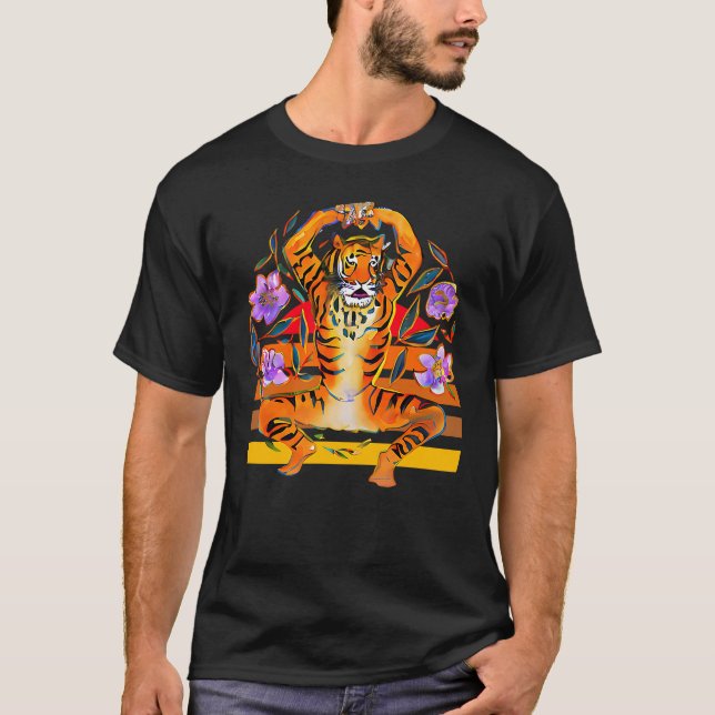 Yoga Tiger T-Shirt (Front)