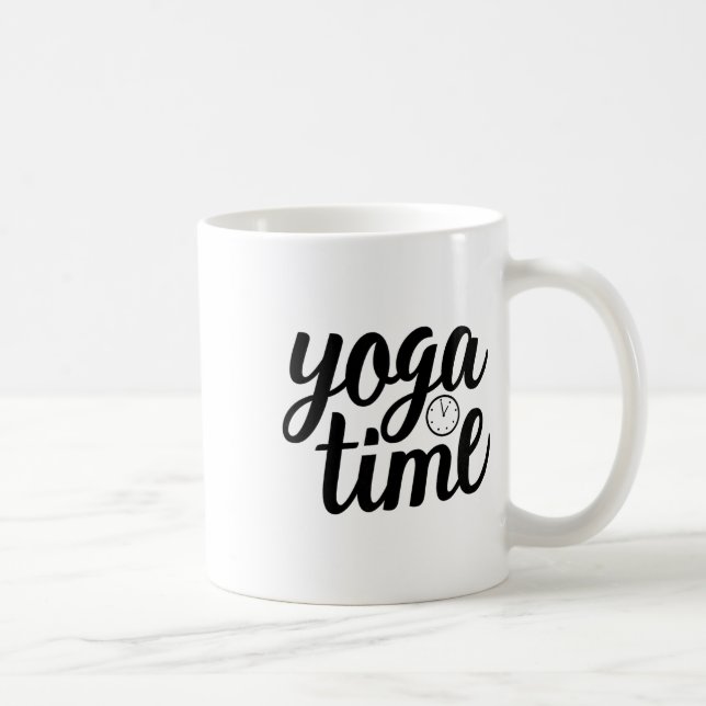 Yoga Time  Coffee Mug (Right)