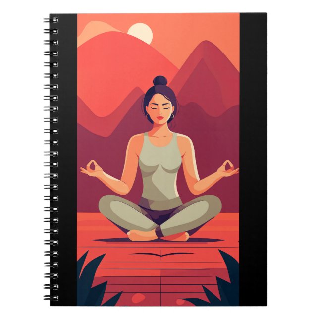 yoga time notebook (Front)