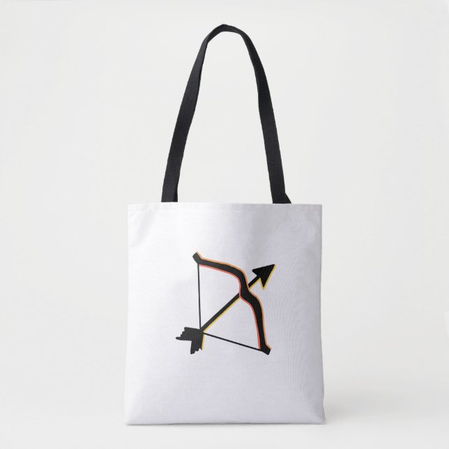 Yoga Tote Shri Ram tote Archery tote archer bow Bag (Front)