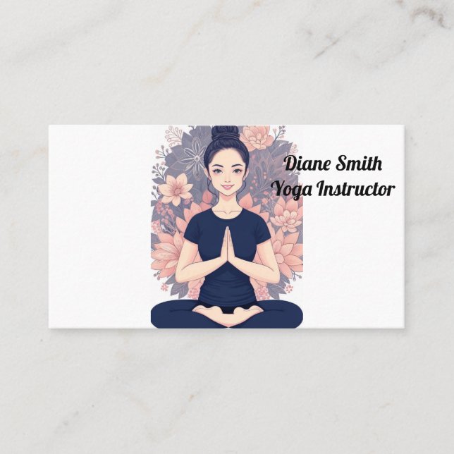 Yoga Training Business Card (Front)