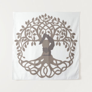 Yoga Tree of Life Tapestry