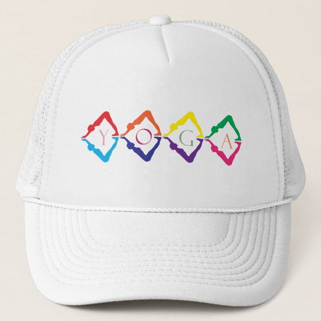 Yoga Trucker Hat (Front)