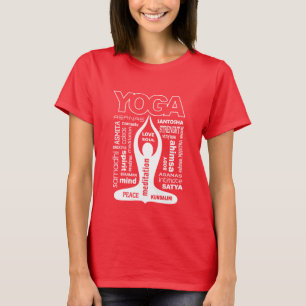 Yoga Typography T-Shirt