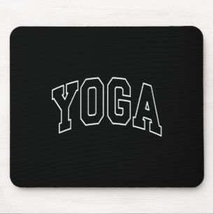 Yoga - Varsity College University Campus Aesthetic Mouse Mat