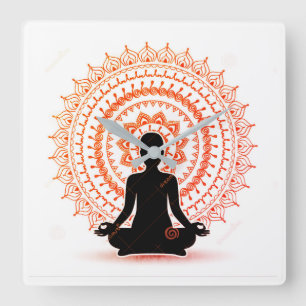 YOGA Wall Clock
