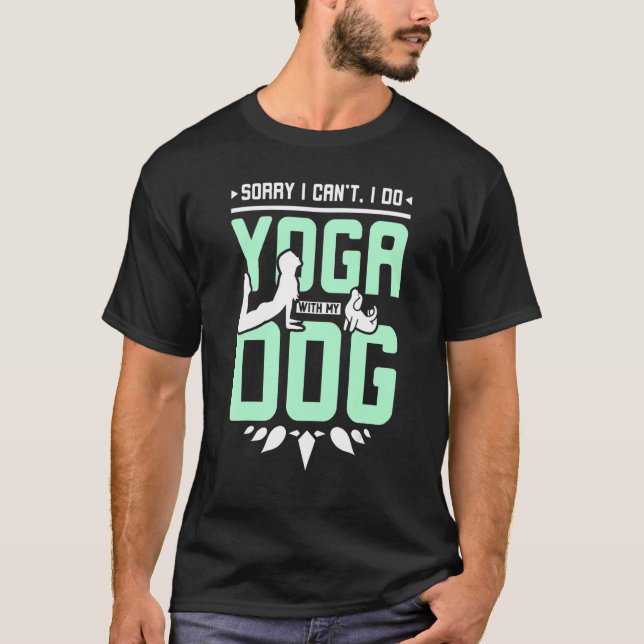 Yoga with dog T-Shirt (Front)