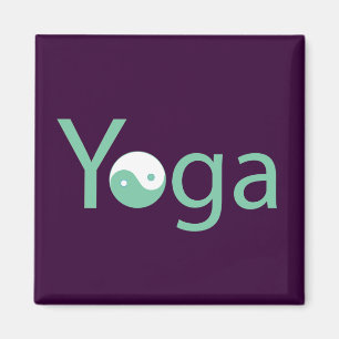 Yoga with Yin Yang Magnet