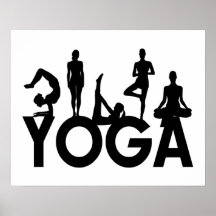 Yoga Women Silhouettes