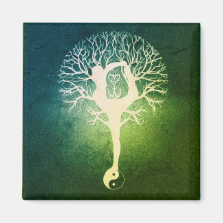 Yoga Yin Yang Magnet