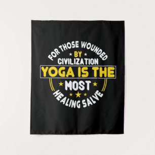 Yoga - Yoga Is The Most Healing Salve Tapestry