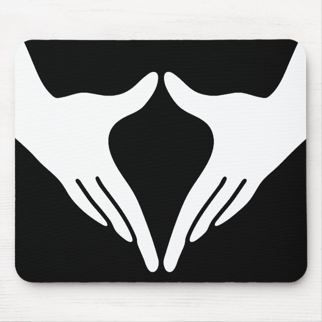 Yoga Yoni Mudra Mouse Mat (Front)