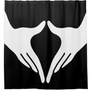 Yoga Yoni Mudra Shower Curtain