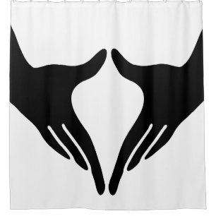 Yoga Yoni Mudra Shower Curtain