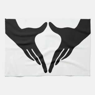 Yoga Yoni Mudra Tea Towel