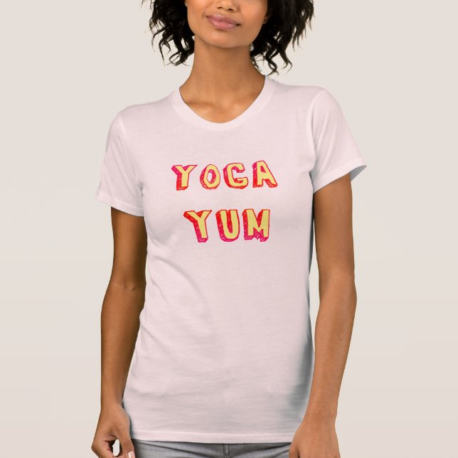Yoga Yum Gradient T Shirt (Front)