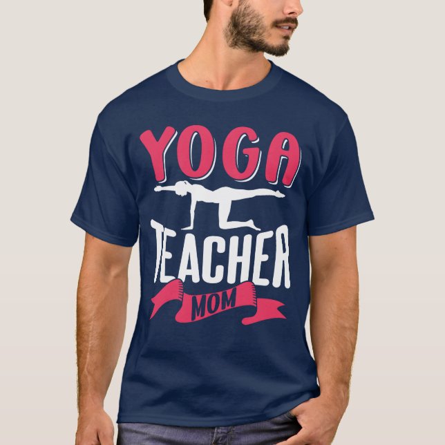 Yogaeacher Mum Mummy Hobby Mother gift T-Shirt (Front)
