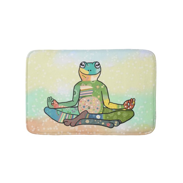 Yogafrosch Badematte Bath Mat (Front)