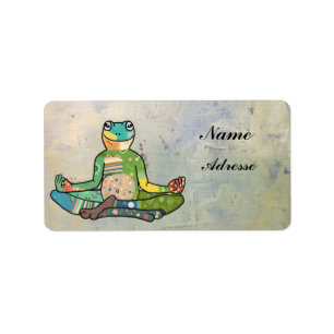yogafrosch label