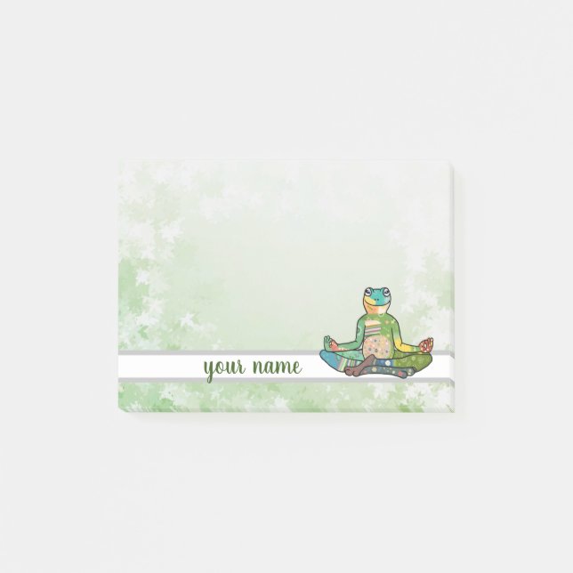 Yogafrosch Post-it adhesive label Post-it Notes (Front)