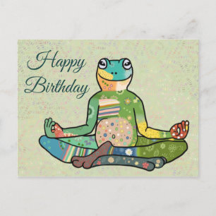 Yogafrosch Postcard
