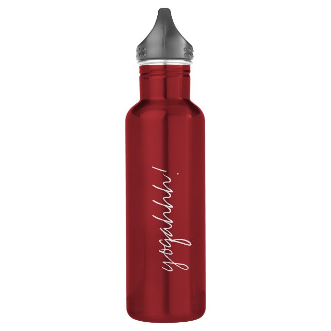 Yogahh! | Yoga Water Bottle | Personalize (Left)
