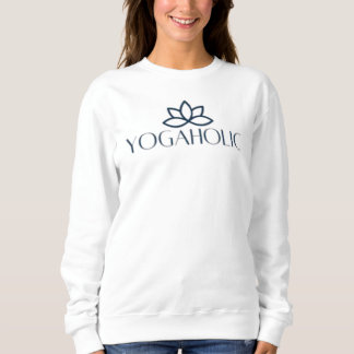 Yogaholic-Meditation-Lotus-Funny Sweatshirt