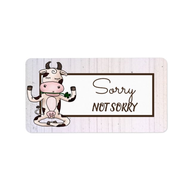 Yogakuh Label (Front)