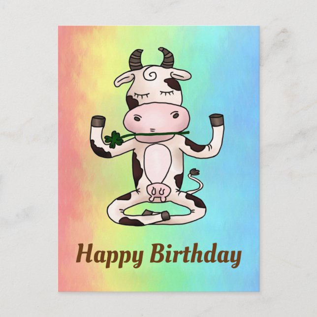 Yogakuh postcard (Front)