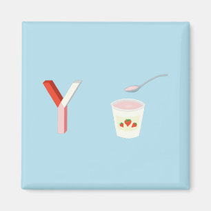 Yoghurt Fridge Magnet