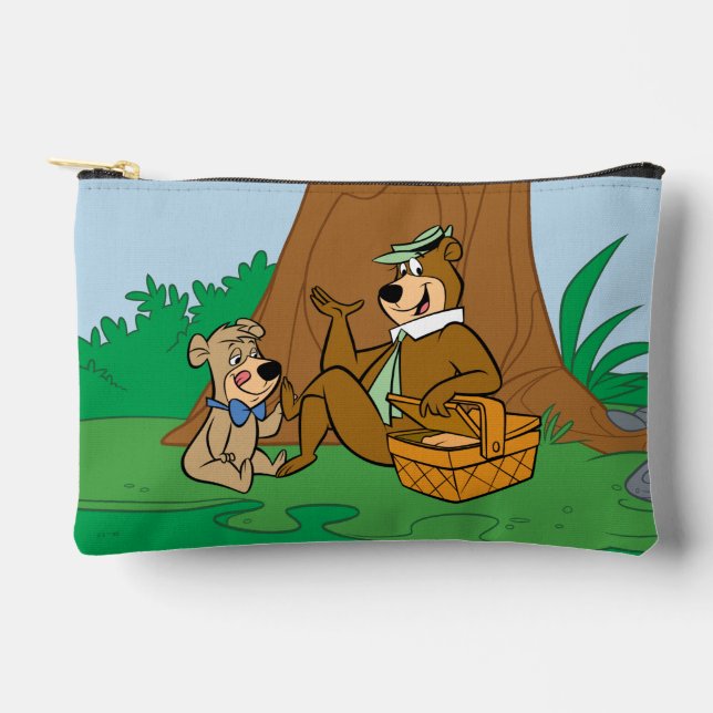 Yogi Bear and Boo-Boo Picnic Snack Accessory Pouch (Front)