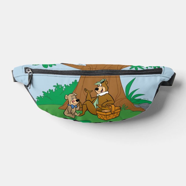 Yogi Bear and Boo-Boo Picnic Snack Bum Bags (Lay Down)
