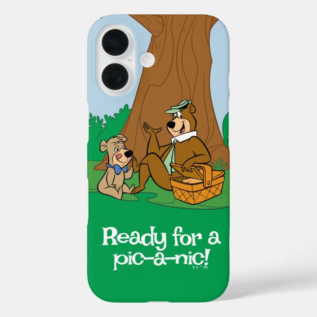Yogi Bear and Boo-Boo Picnic Snack Case-Mate iPhone Case (Back)