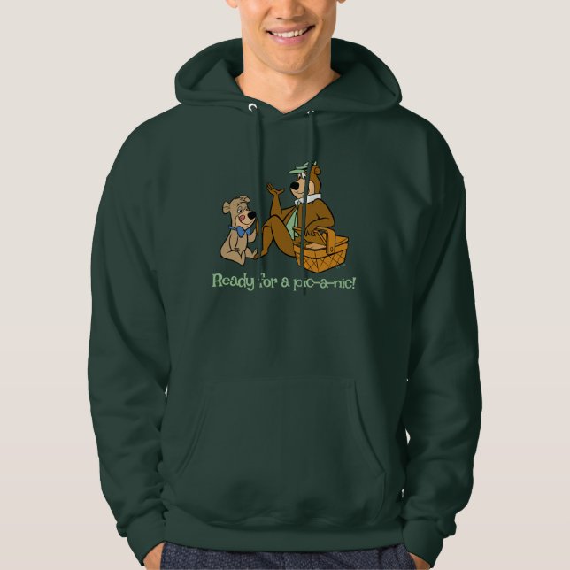 Yogi Bear and Boo-Boo Picnic Snack Hoodie (Front)